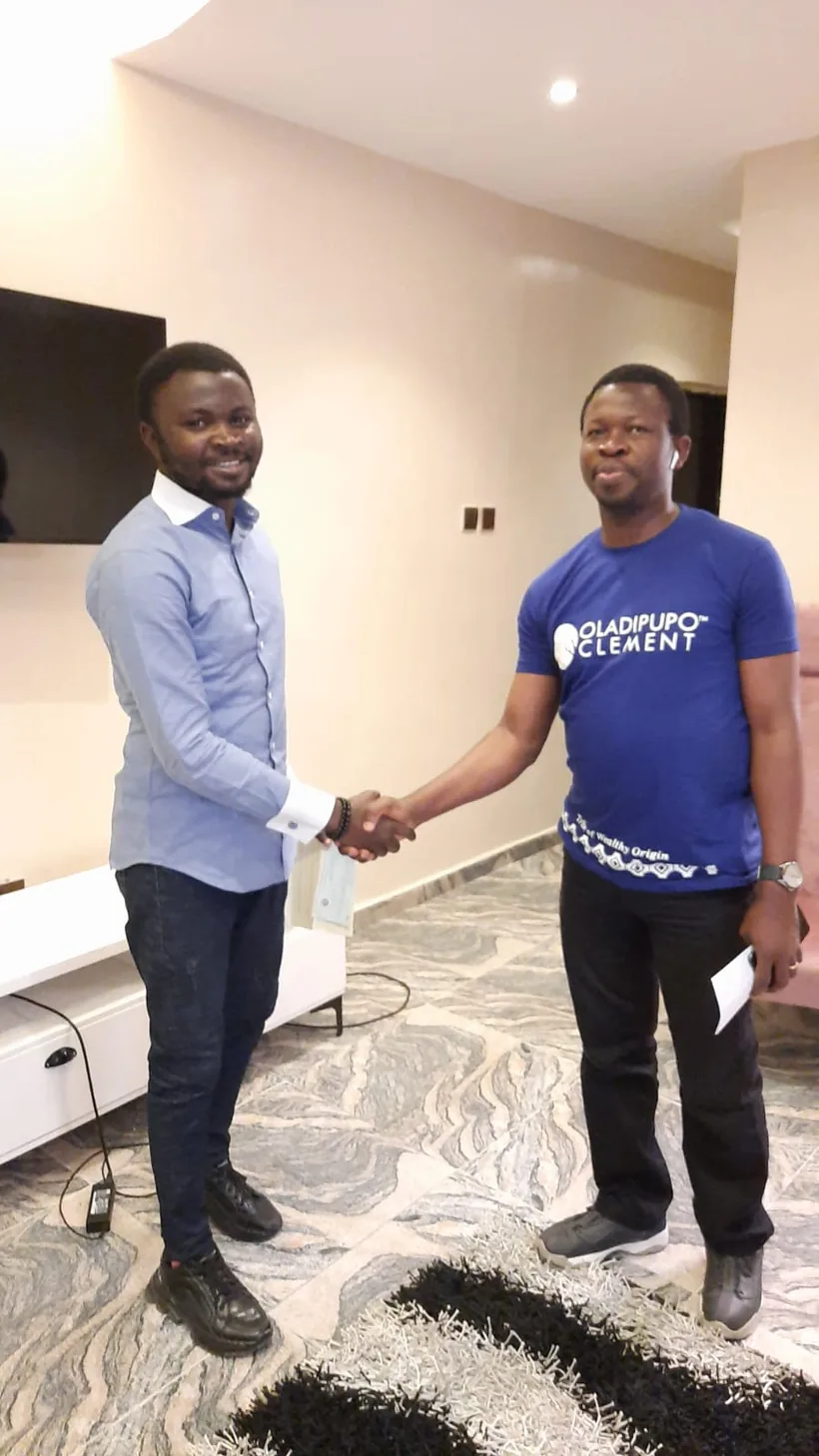 A partner welcomed at an OCEF gathering