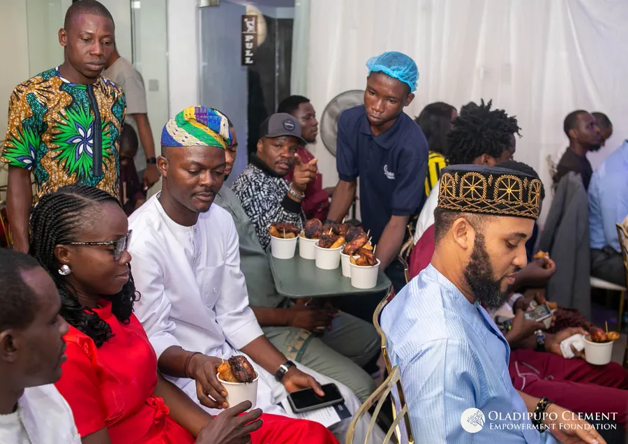 Guests being served during the OCEF Rebirth