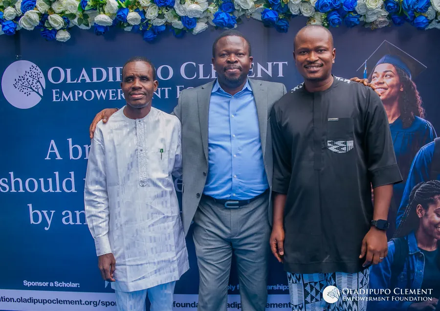 Guests with the founder at the OCEF Rebirth